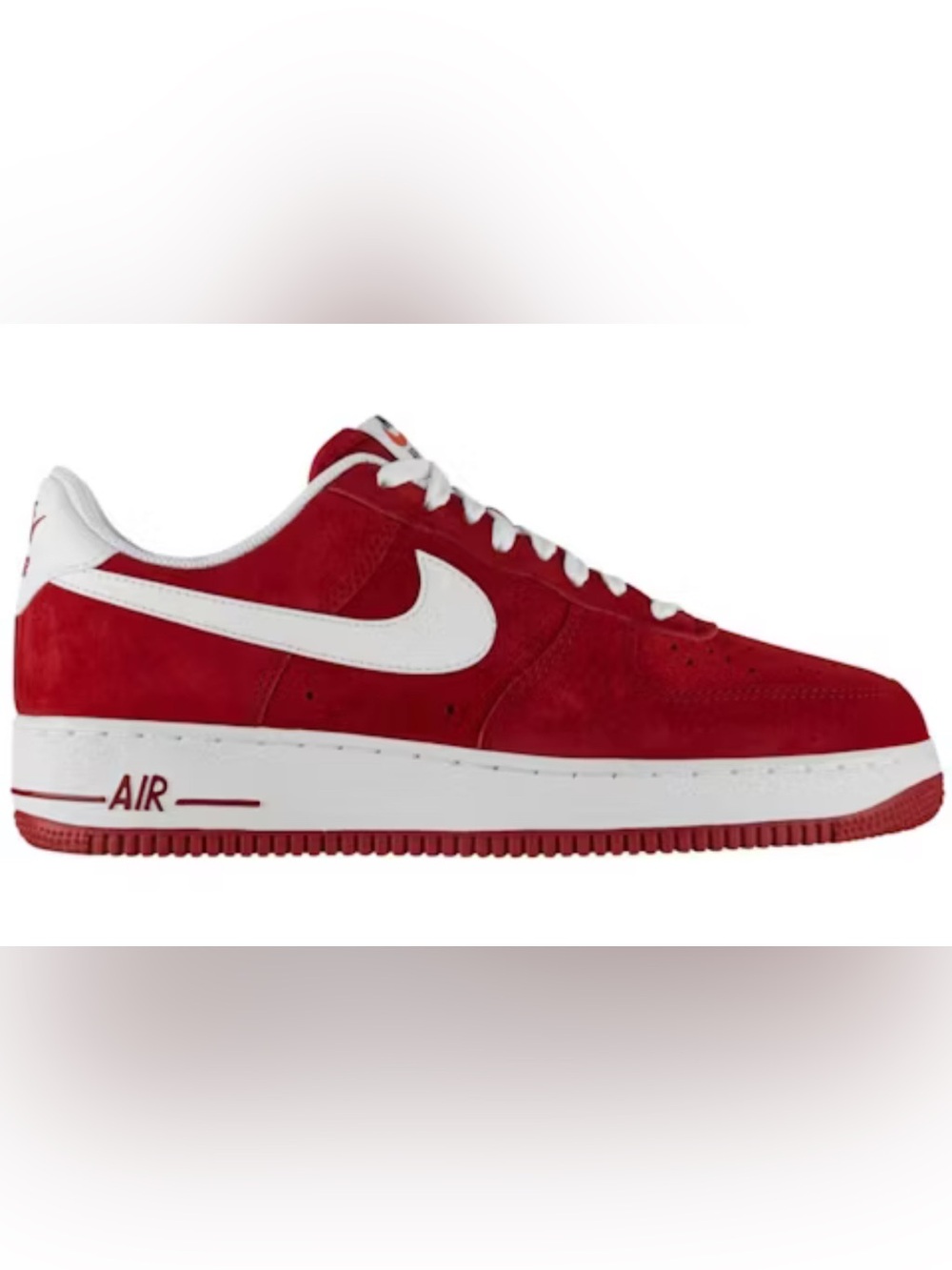Women’s Nike Air Force 1 Low University Red Suede Sneakers Shoes Blazer Pack - 9